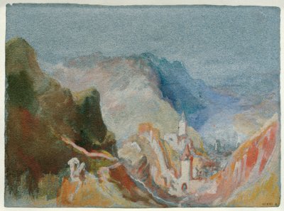 Trarbach Seen from the Grevenburg by Joseph Mallord William Turner